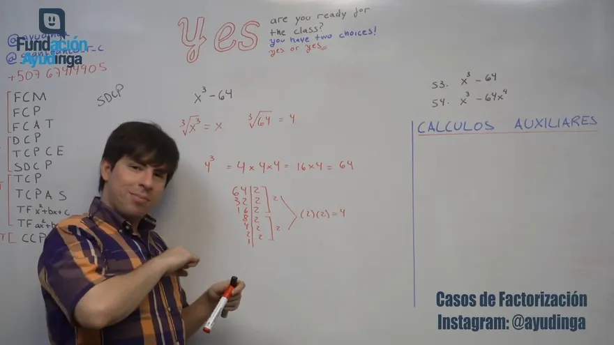 Ayudinga Matemáticas 9° - Repaso General de Casos de Factorización Parte VIII 13 de mayo de 2020