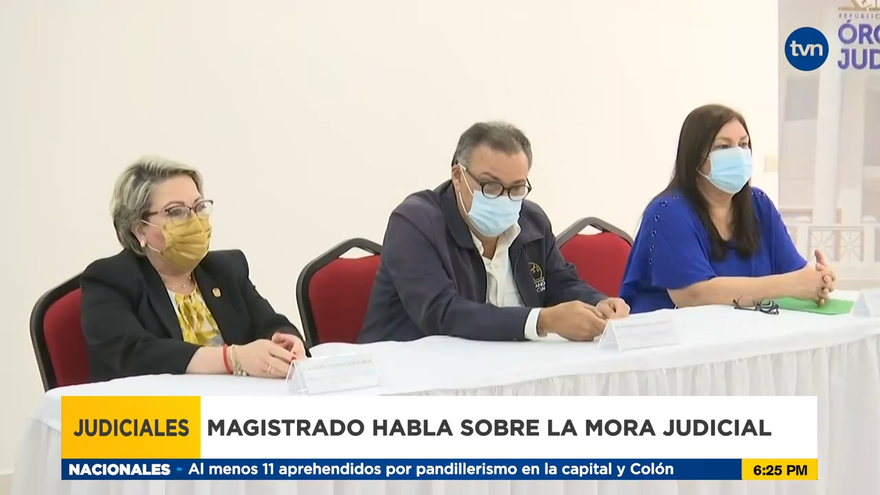 Magistrado Fábrega se refirió a la mora judicial