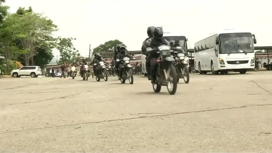 Estamentos de seguridad inician operativo por inauguración del Canal ampliado.