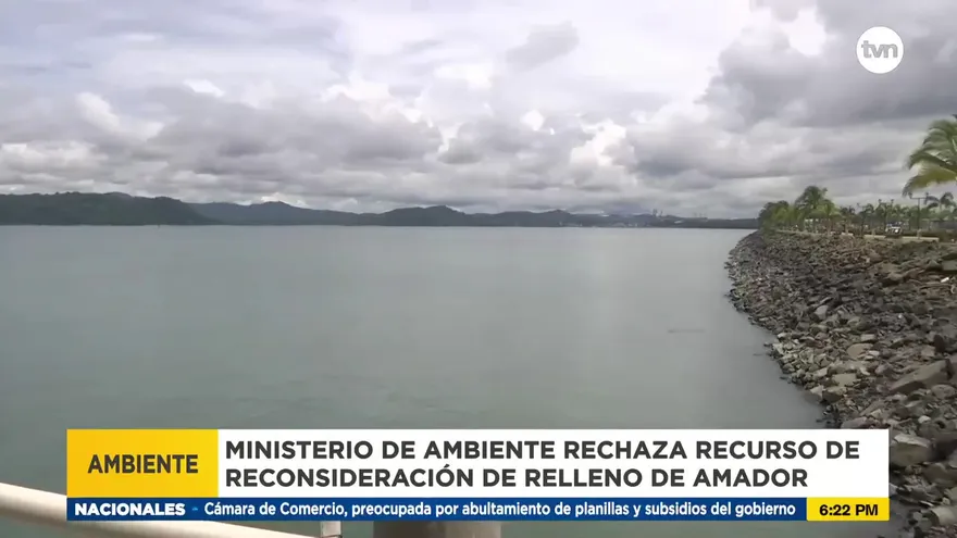 Rechazan reconsideración sobre proyecto de relleno de Amador