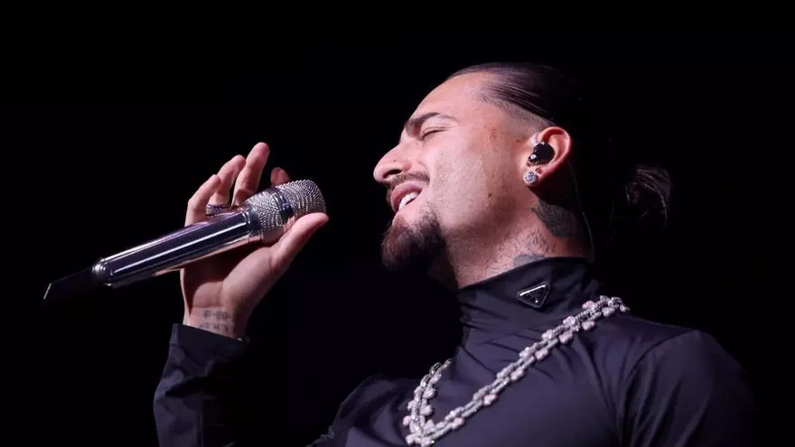 El cantante Maluma