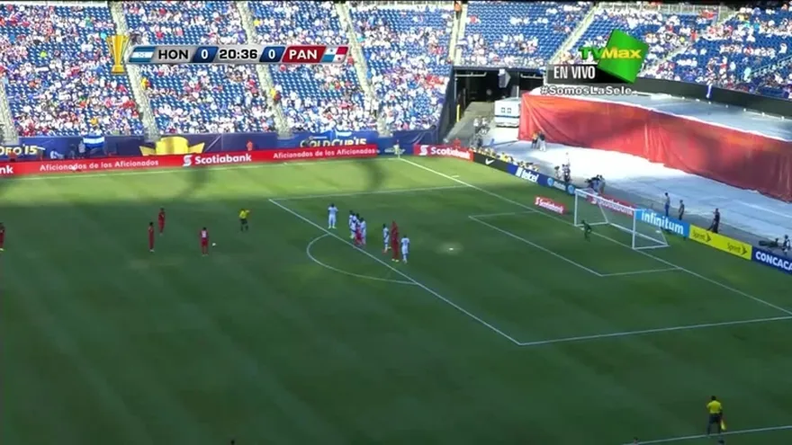 Gol de Panamá, 1-0 Luis Tejada al minuto 22