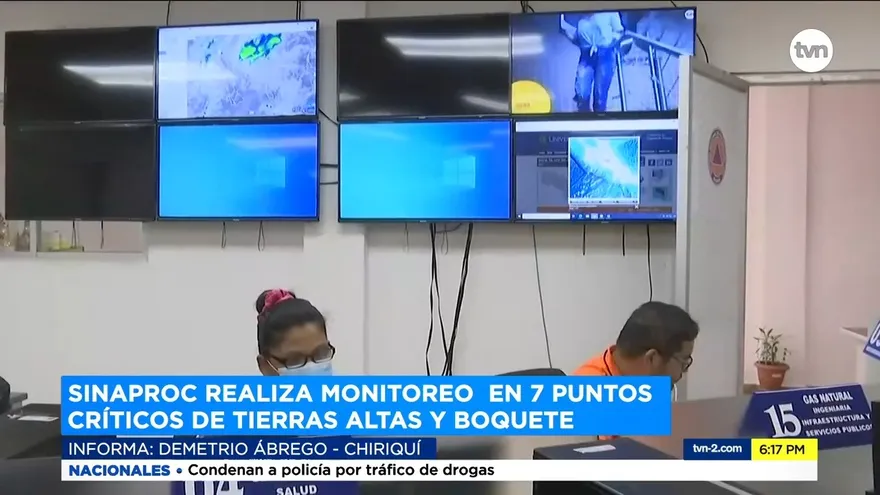 Sinaproc vigila zonas en Tierras Altas tras aumento de lluvias