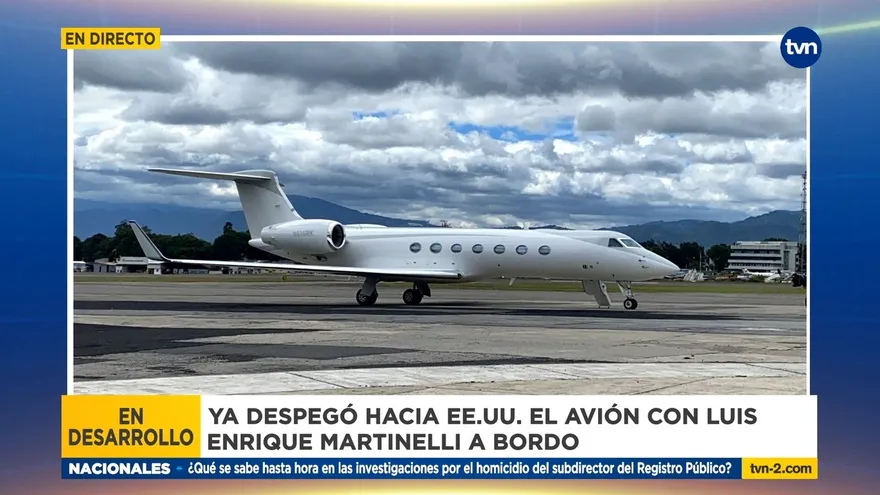 Extraditan a Luis Enrique Martinelli Linares a Estados Unidos