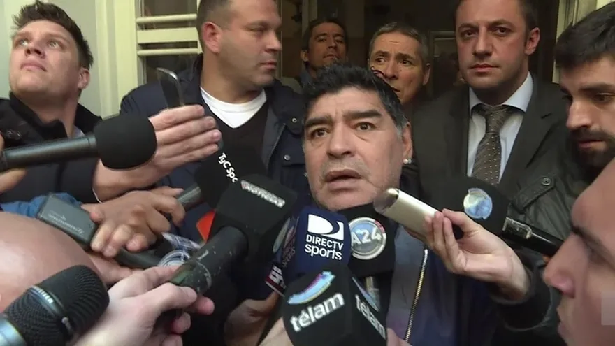 Diego Maradona denunció mafias en la Asociación de Fútbol Argentina