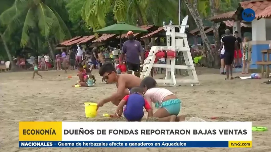 Dueños de fondos en Colón reportan pocas ventas a pesar de los visitantes