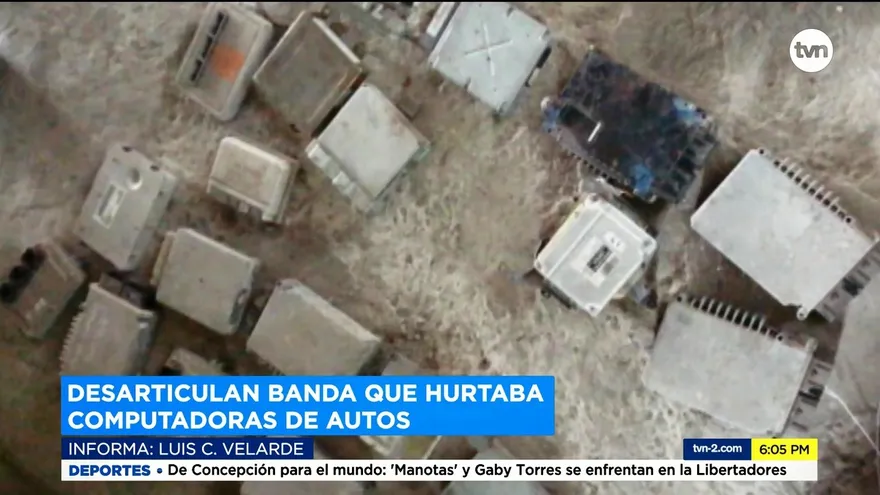 Desarticulan banda que roba computadora de vehículos
