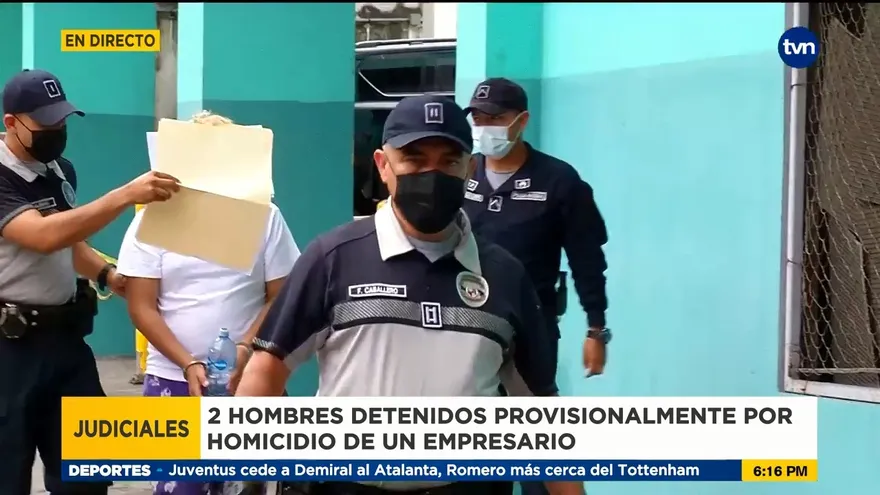 Dos detenidos por homicidio de empresario en Tocumen
