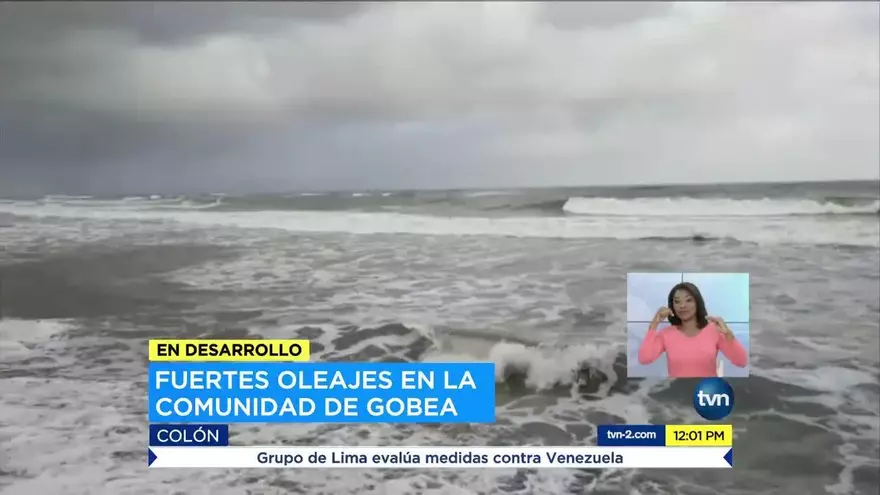 Piden a la ciudadanía tener precaución ante oleajes