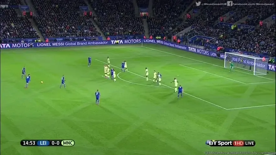 Leicester City y Manchester City empataron en la Premier League