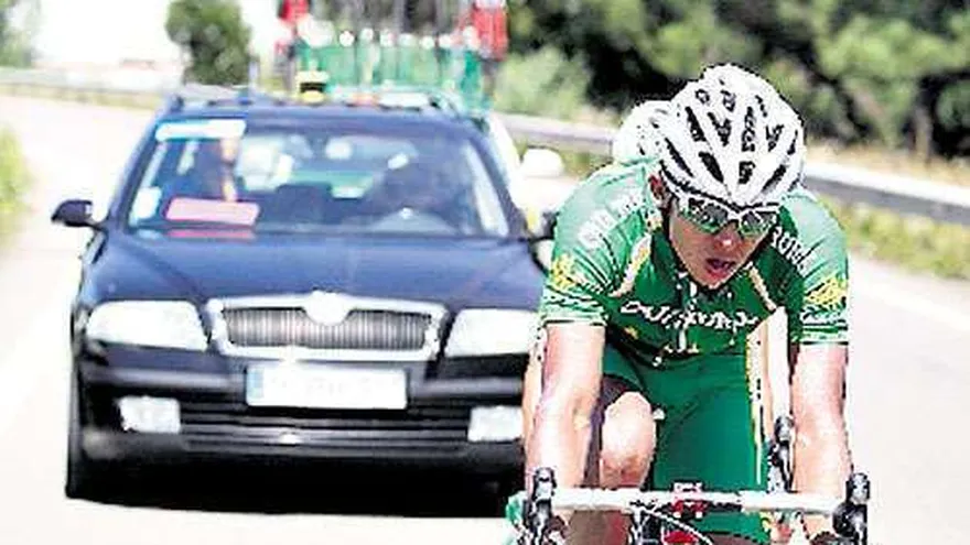 Yelko Gómez, entre los primero 40 de la Vuelta a Portugal