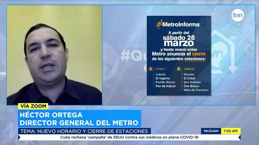 Reiteran horarios del Metro de Panamá