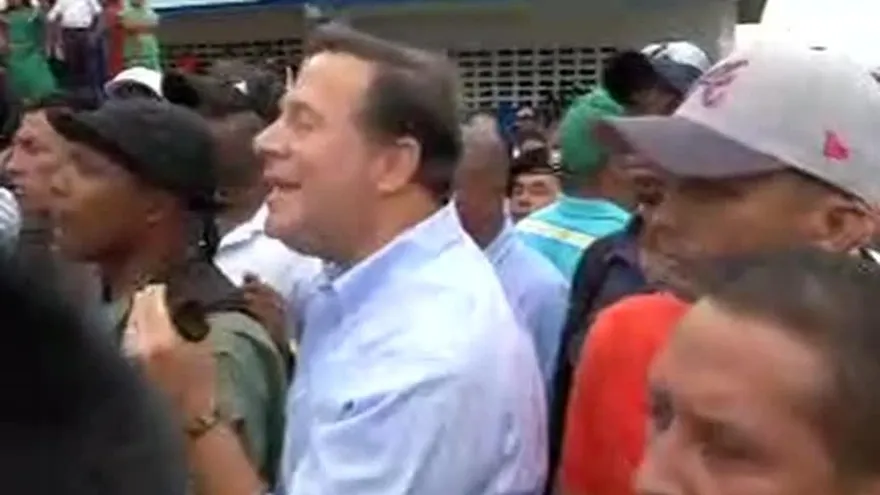 Reacción de Presidente Varela tras ataques con piedra