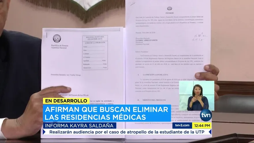 Gremios médicos reaccionan a proyecto de ley 393