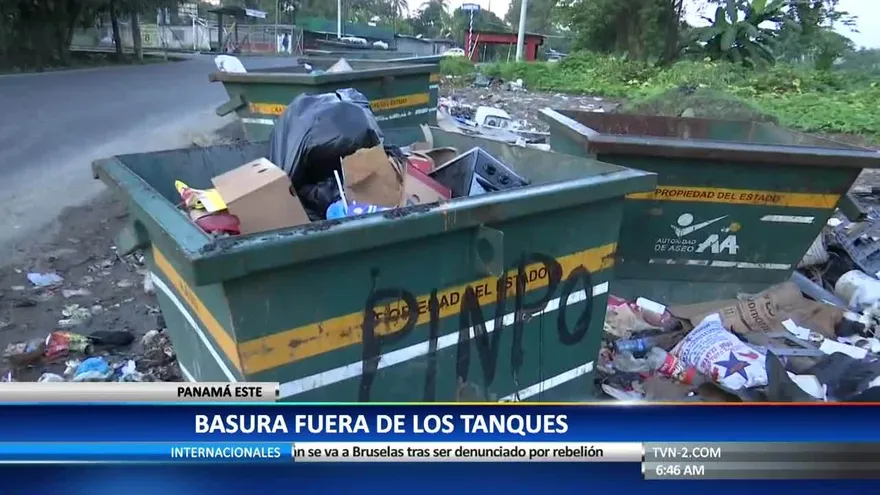 Continúa el problema de la basura en Panamá Este