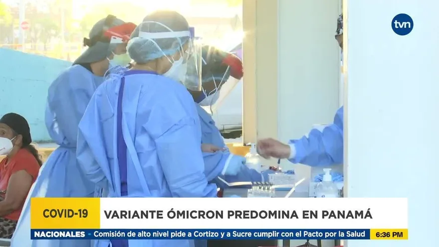 Variante ómicron predomina en Panamá