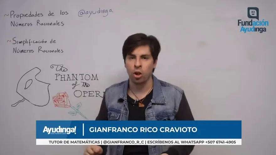 Ayudinga Matemáticas 7° - Teoría de los Números Racionales - Parte V 22 de mayo de 2020