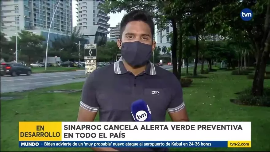Levantan alerta verde