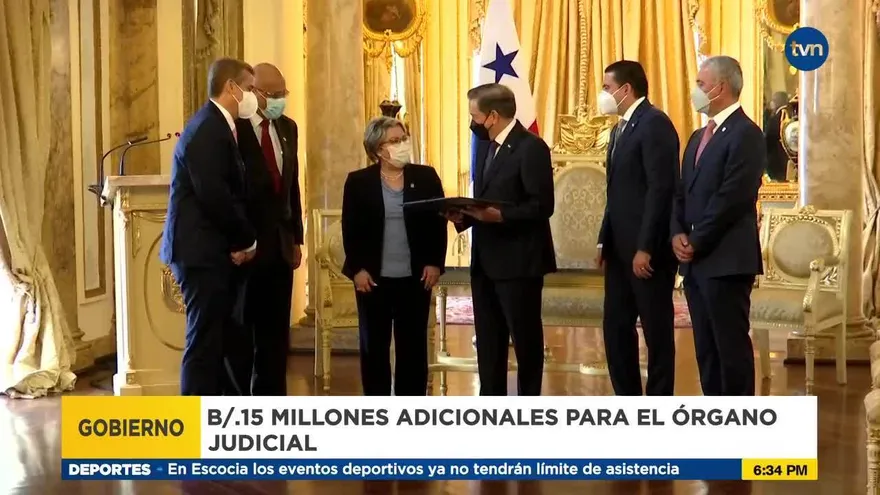 Órgano Judicial podría contar con 15 millones de dólares adicionales