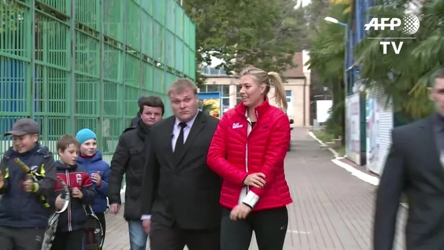 Sharapova admite que dio positivo en test antidoping