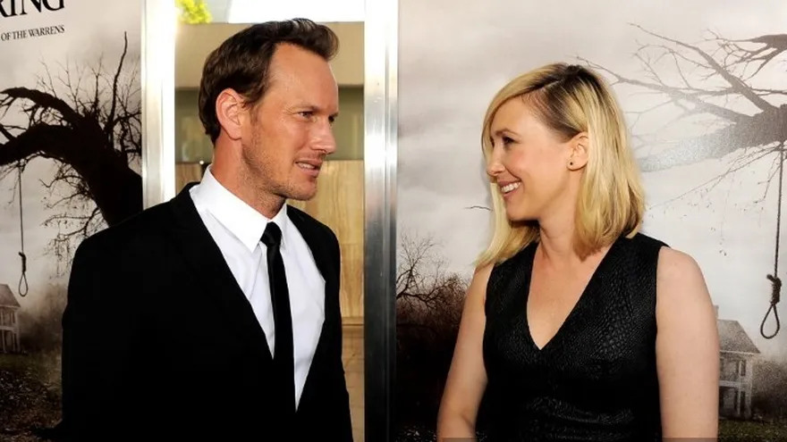 Patrick Wilson y Vera Farmiga, actores de El Conjuro