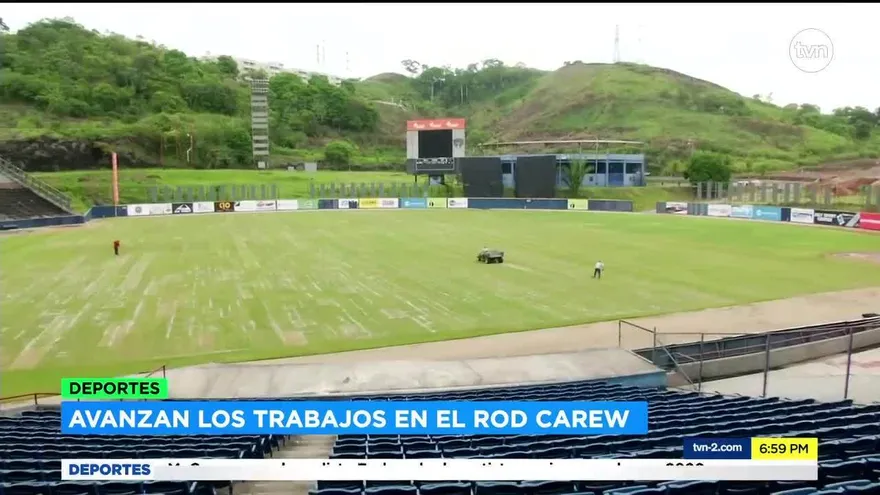 Estadio Rod Carew en 70% para albergar partidos de la selección
