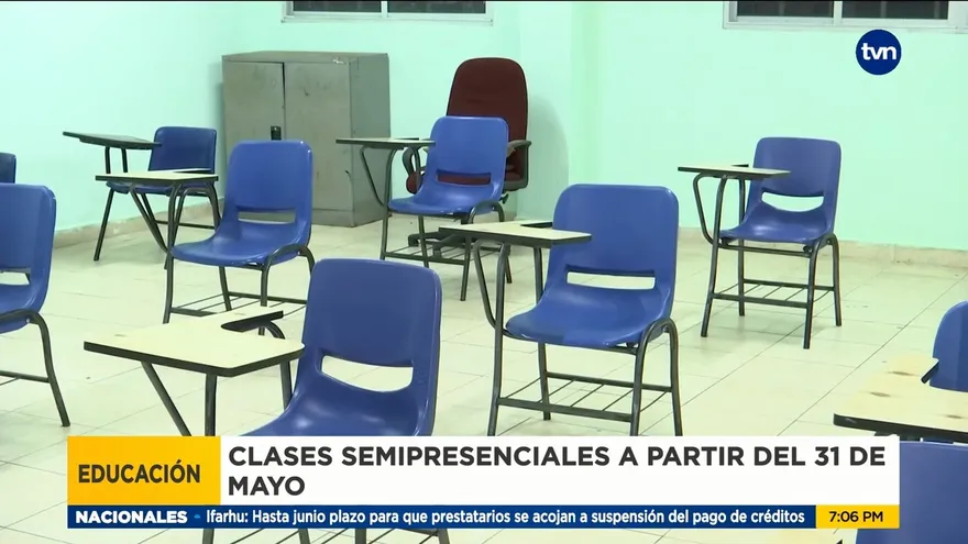 Clases semipresenciales arrancarán el 31 de mayo
