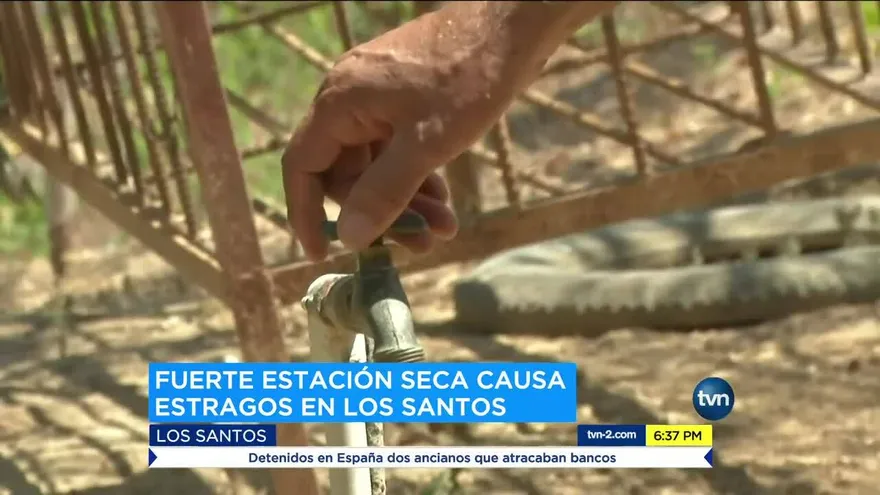 Estación seca golpea a la región de Azuero