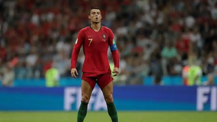 Gol de Cristiano Ronaldo. Portugal 3-3 España
