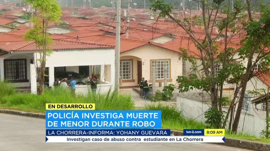Investigan muerte de menor durante robo en La Chorrera