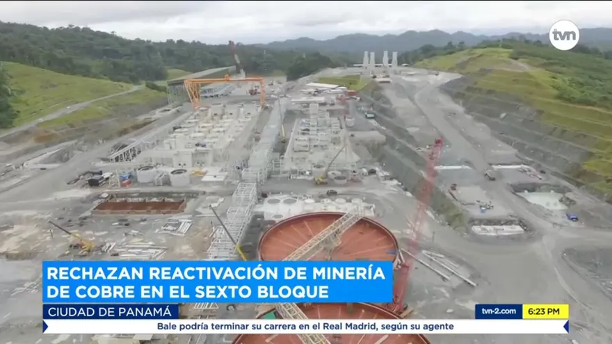 Rechazan reactivación de minería de cobre en el sexto bloque