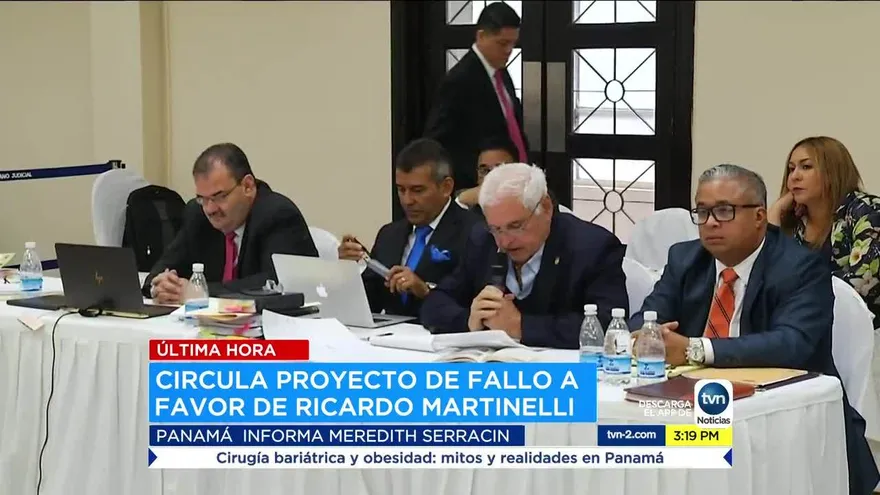 Circula proyecto de fallo que enviaría caso Martinelli a la justicia ordinaria