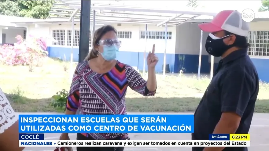 Más de 80 escuelas inspeccionadas para centro de vacunación en Coclé