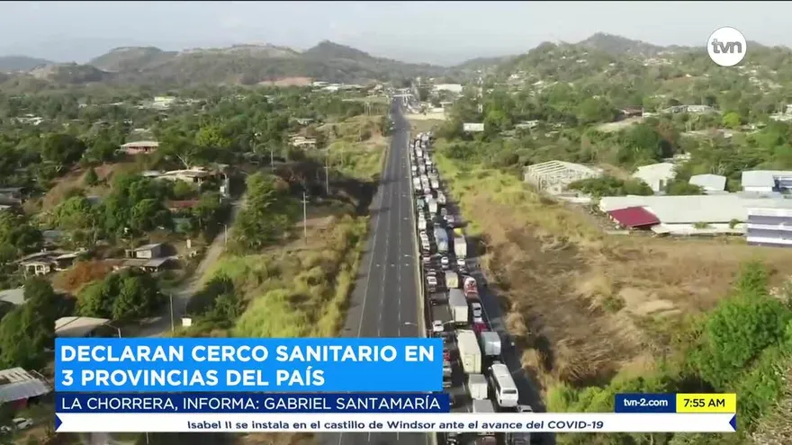 Tranque en La Espiga por cerco epidemiológico