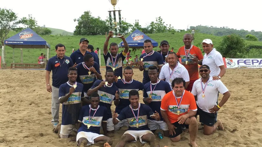 San Miguelito, campeón del fútbol playa