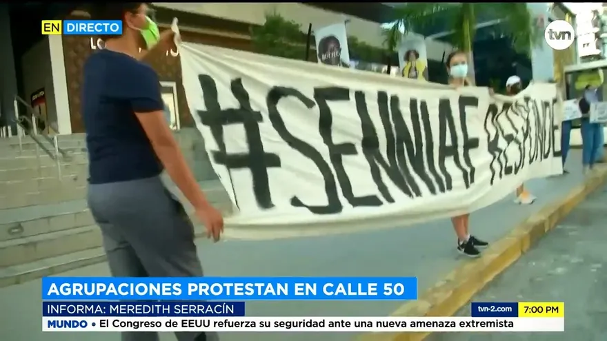 Vuelven a protestar en la Calle 50