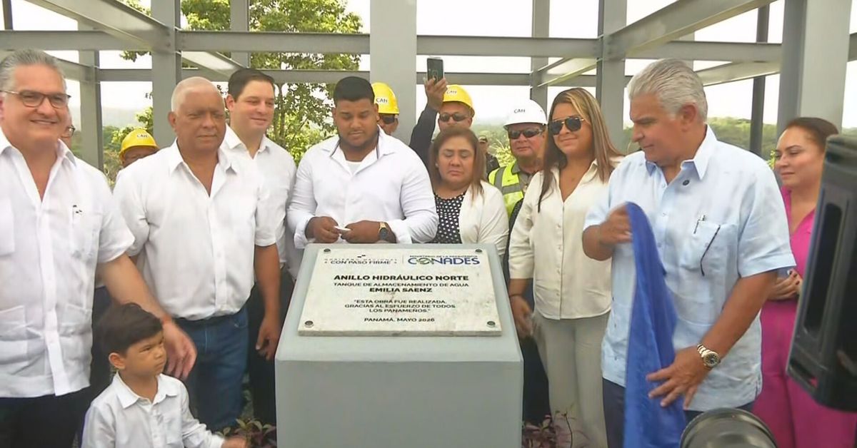 Anillo Hidráulico Norte entra en operación para reforzar suministro en comunidades capitalinas