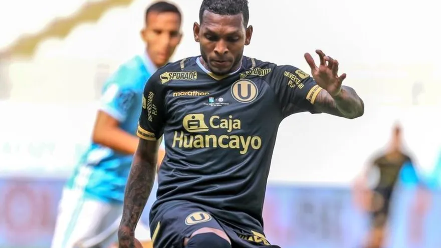 Anotación de "Negrito" Quintero en la final del fútbol peruano