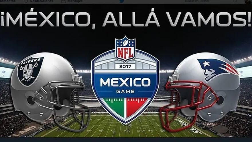 Anuncian venta de boletos para el partido de NFL en México en noviembre