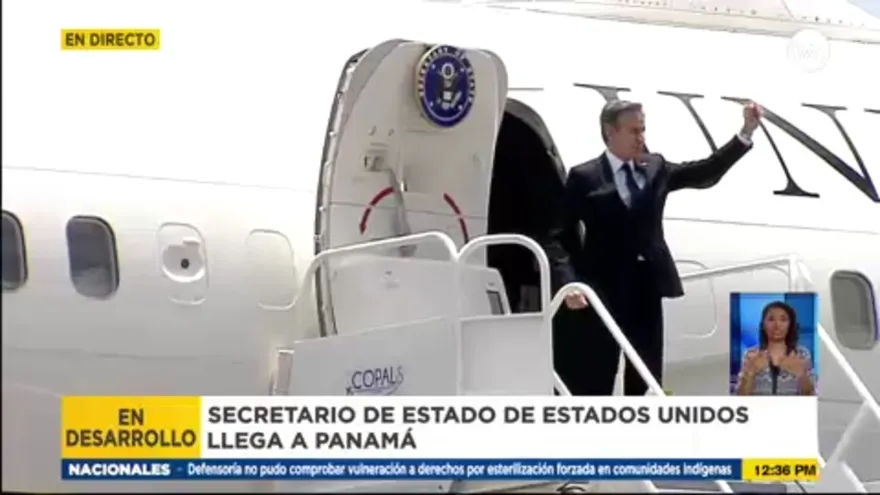 Llega a Panamá el secretario de Estado de EEUU