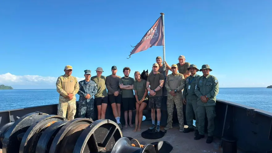Unauthorized sports fishing yacht intercepted in Panama's Coiba National Park