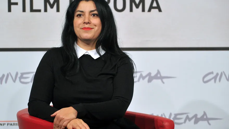 La artista francoiraní Marjane Satrapi