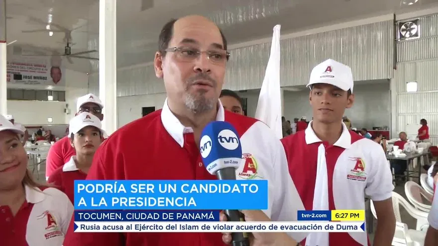 José Domingo Arias se cambia de CD a Partido Alianza