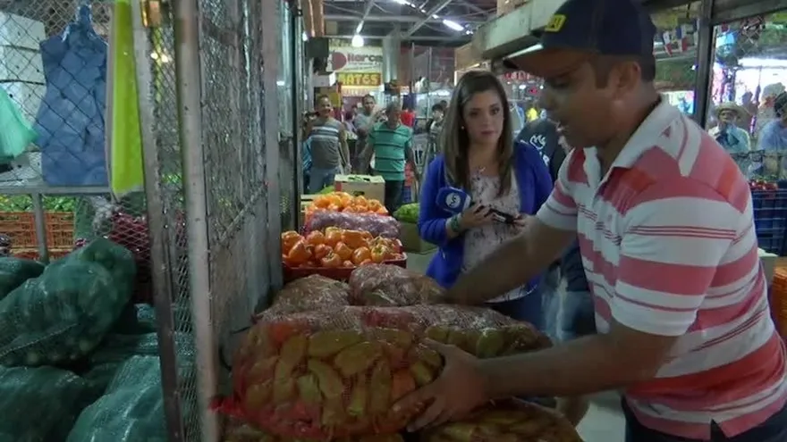Escasez de productos en el mercado de abastos