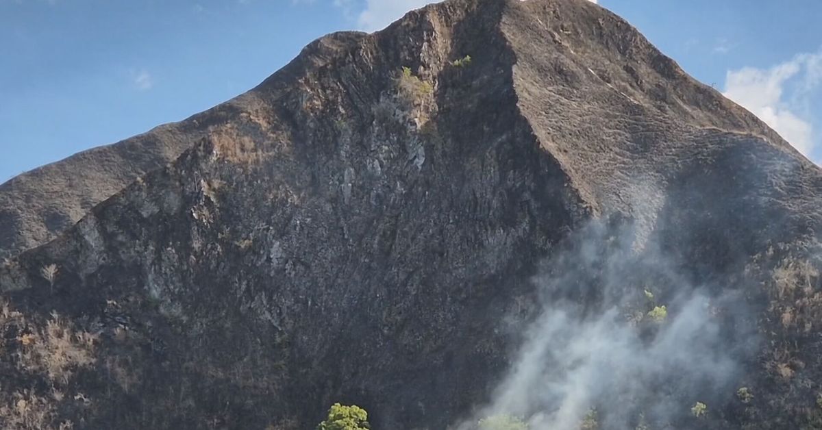 Incendios forestales vuelven a afectar el cerro Los Picachos en Olá y preocupan a residentes