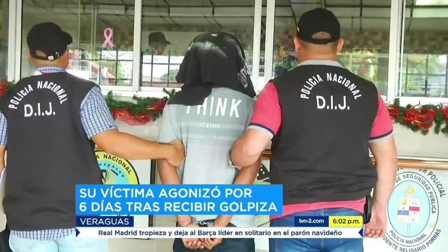 Capturan a hombre que mató a otro a palazos en Veraguas