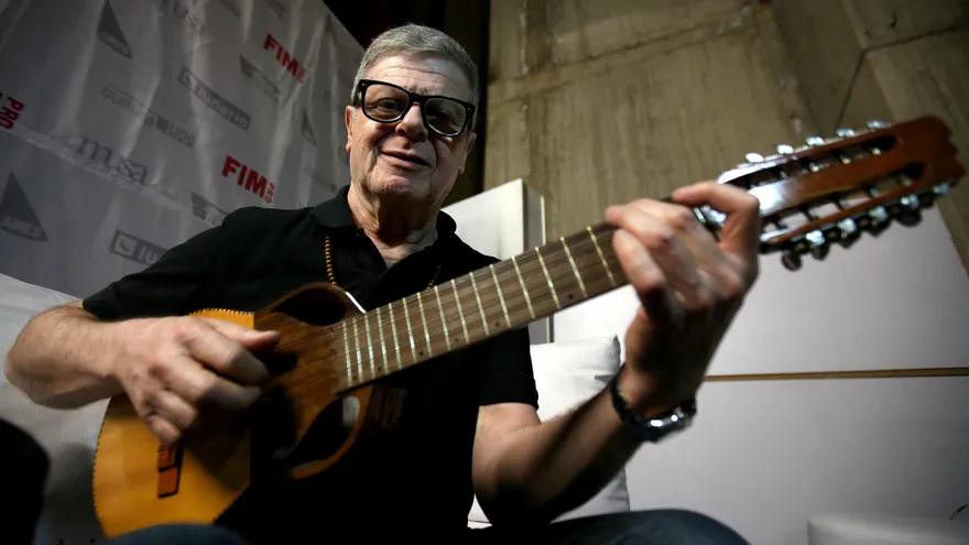 El productor y músico argentino Gustavo Santaolalla.