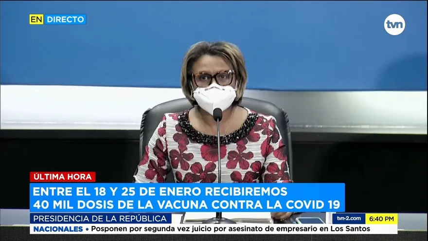 Viceministra de Salud explica el pago de la vacuna