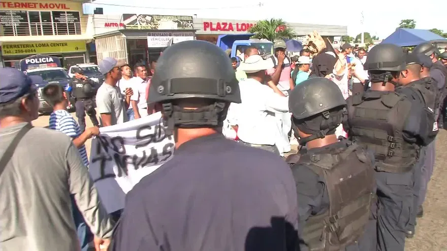 Realizan protesta en ‘Cerro Galera’ contra desalojo