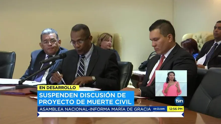 Comisión de Gobierno suspende debate de proyecto sobre 'muerte civil'